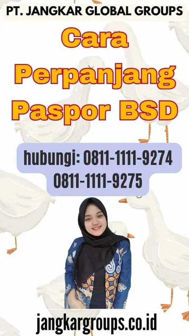 Cara Perpanjang Paspor BSD