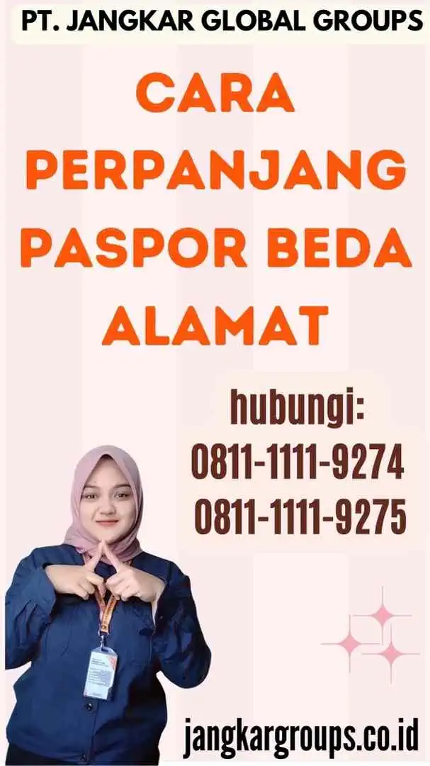 Cara Perpanjang Paspor Beda Alamat