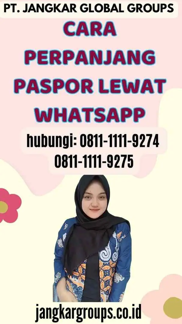 Cara Perpanjang Paspor Lewat Whatsapp