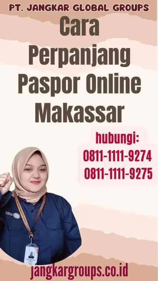 Cara Perpanjang Paspor Online Makassar