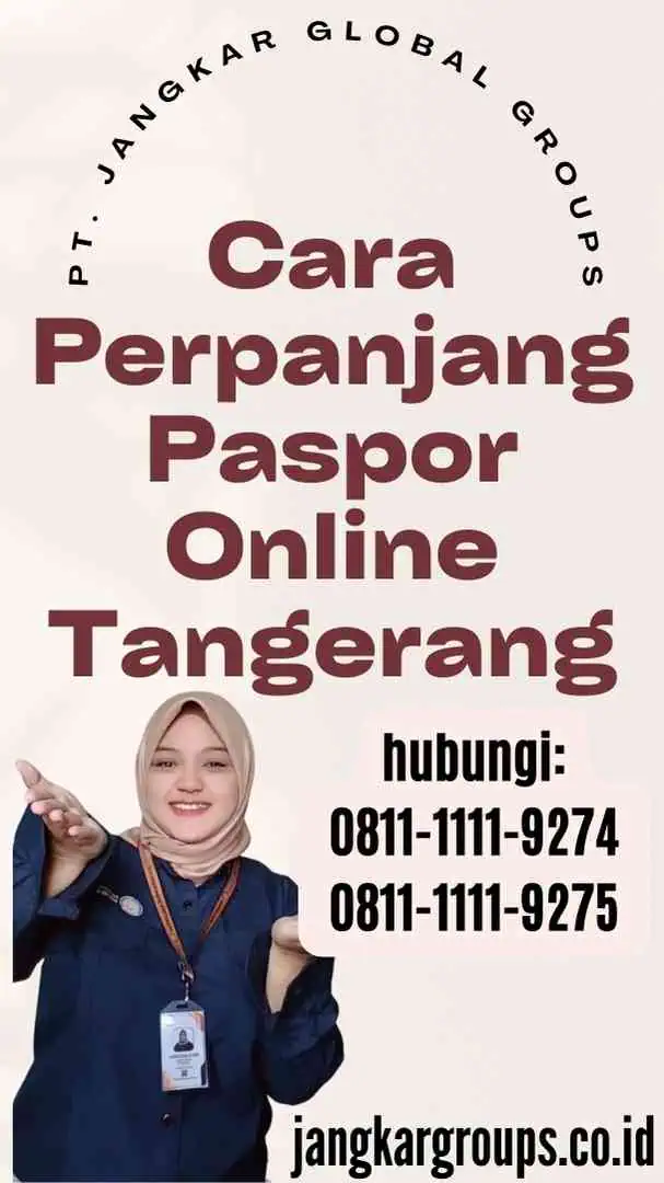 Cara Perpanjang Paspor Online Tangerang