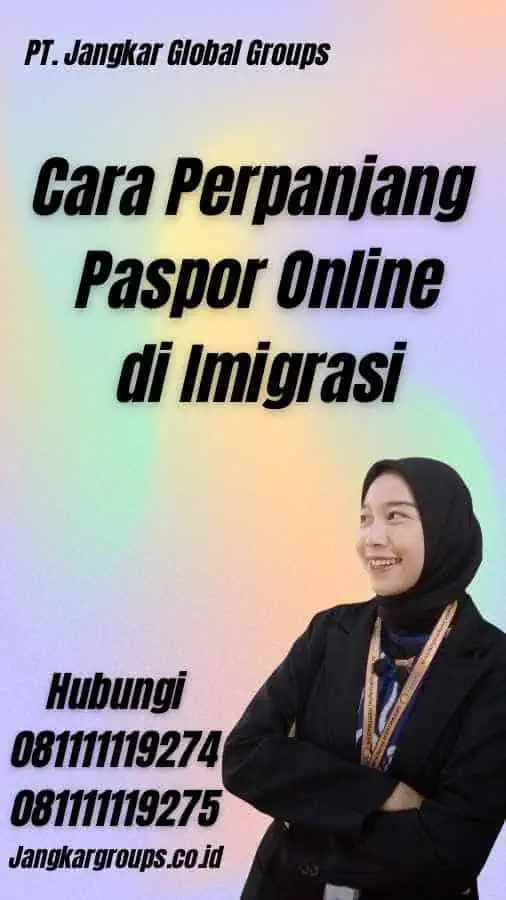 Cara Perpanjang Paspor Online di Imigrasi