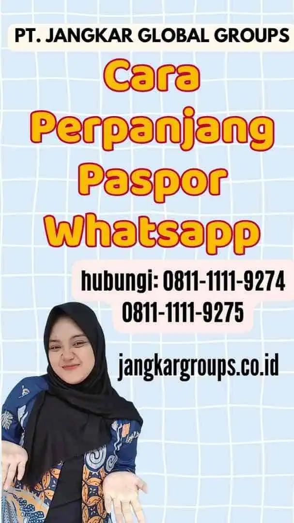 Cara Perpanjang Paspor Whatsapp