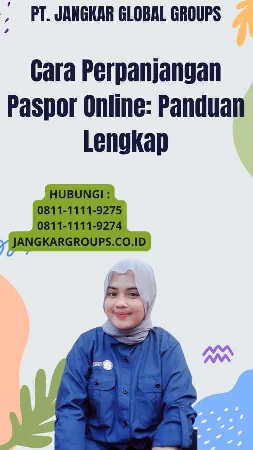 Cara Perpanjangan Paspor Online: Panduan Lengkap