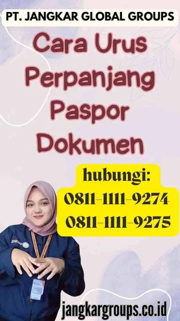 Cara Urus Perpanjang Paspor Dokumen