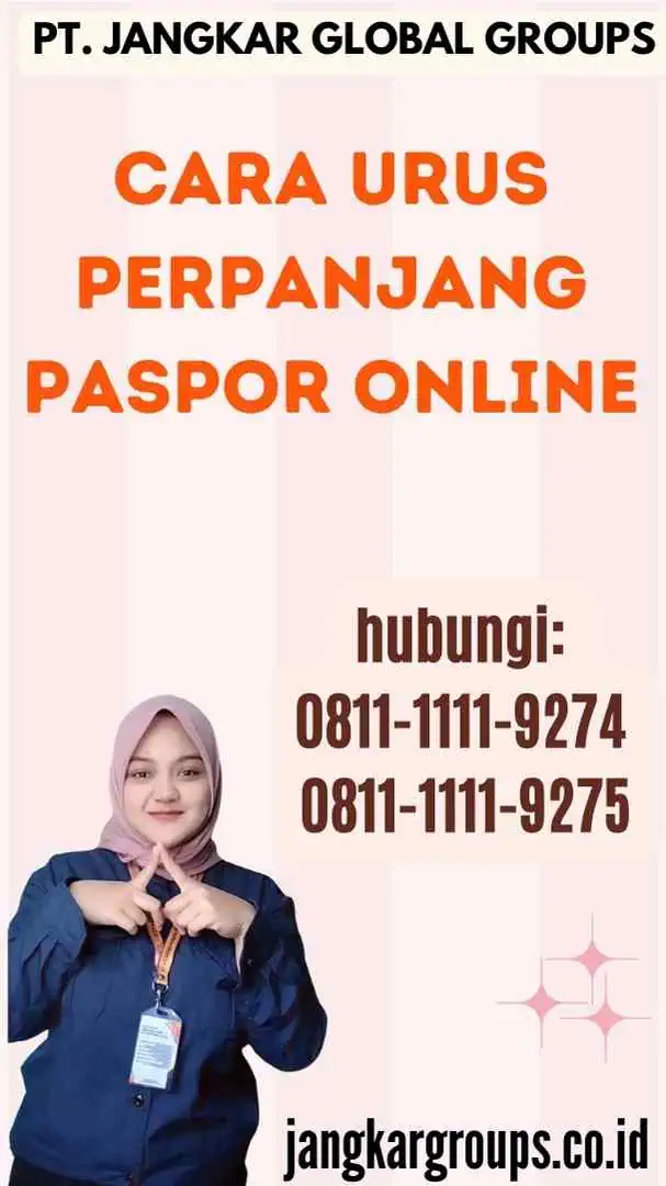 Cara Urus Perpanjang Paspor Online