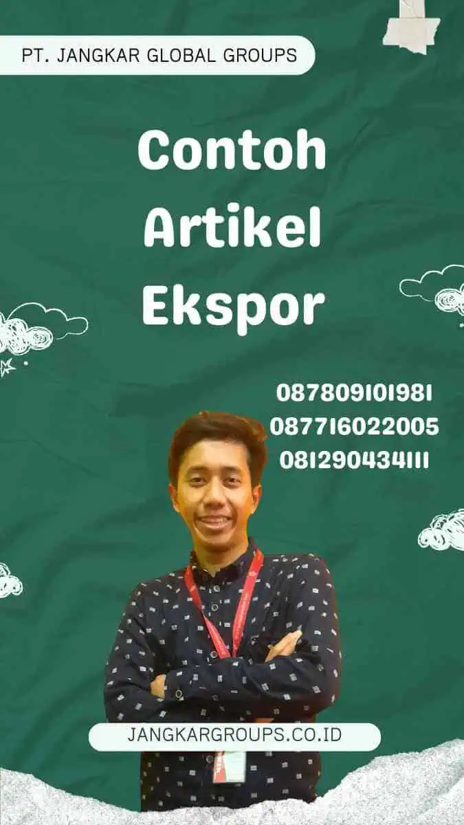 Contoh Artikel Ekspor