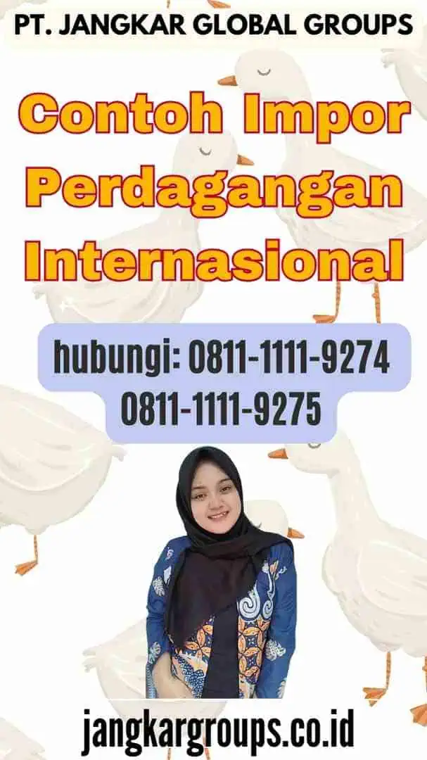 Contoh Impor Perdagangan Internasional