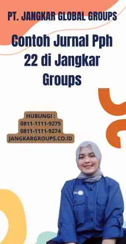 Contoh Jurnal Pph 22 di Jangkar Groups