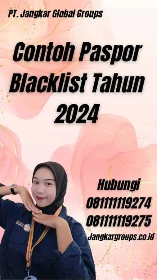 Contoh Paspor Blacklist Tahun 2024