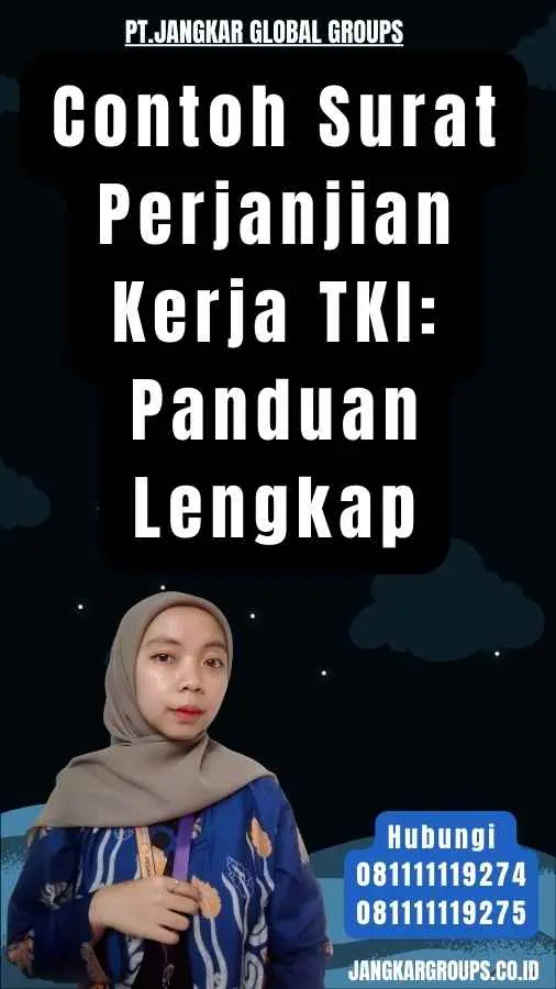 Contoh Surat Perjanjian Kerja TKI Panduan Lengkap