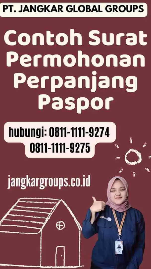 Contoh Surat Permohonan Perpanjang Paspor