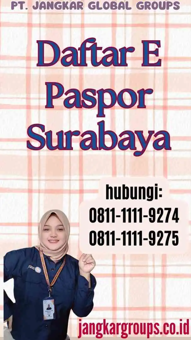 Daftar E Paspor Surabaya