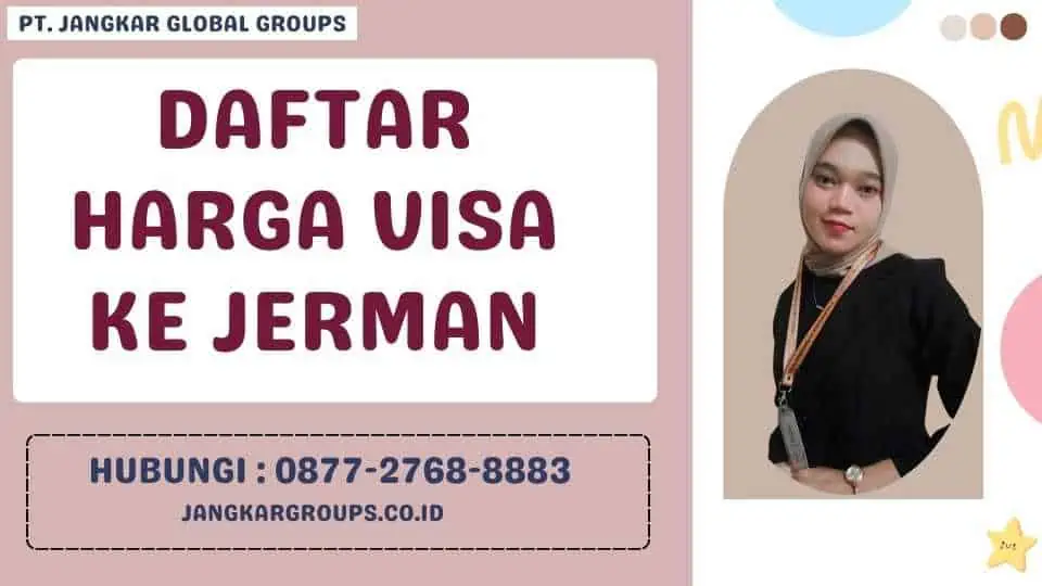 Daftar Harga Visa Ke Jerman