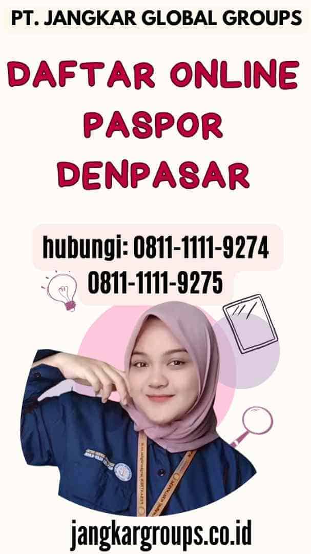 Daftar Online Paspor Denpasar