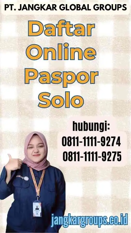 Daftar Online Paspor Solo