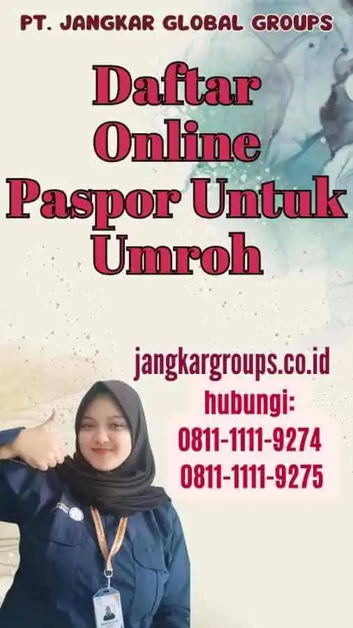 Daftar Online Paspor Untuk Umroh