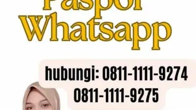 Daftar Online Paspor Whatsapp