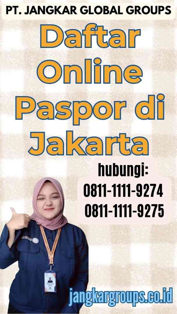 Daftar Online Paspor di Jakarta