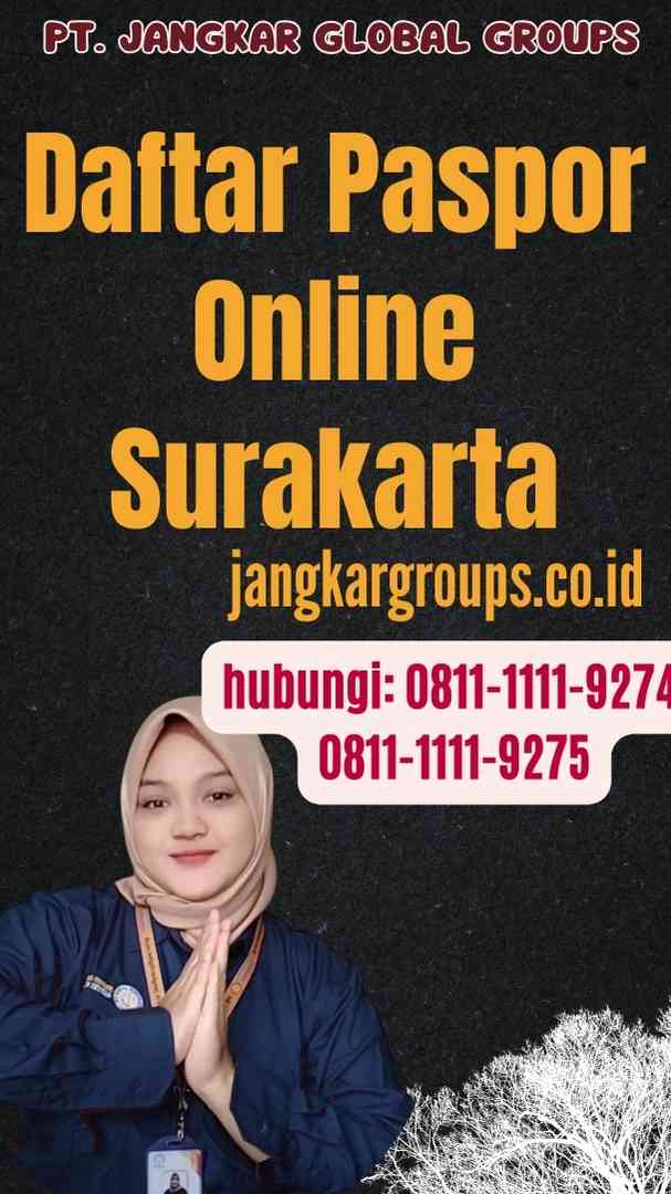 Daftar Paspor Online Surakarta