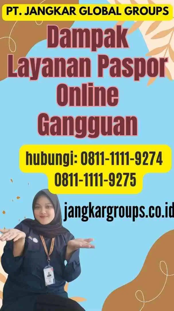 Dampak Layanan Paspor Online Gangguan