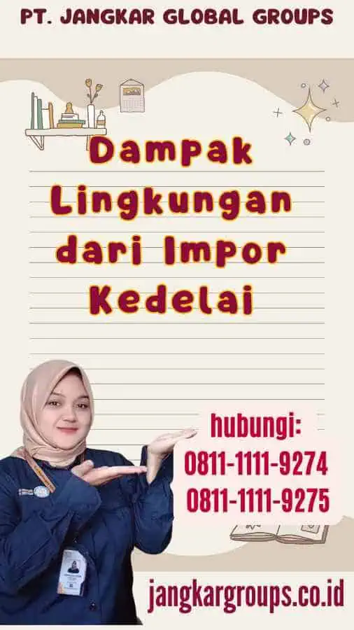 Dampak Lingkungan dari Impor Kedelai