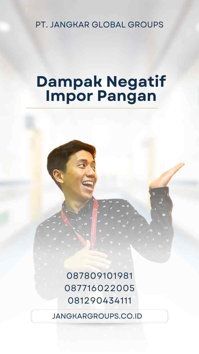 Penurunan Kemandirian Pangan