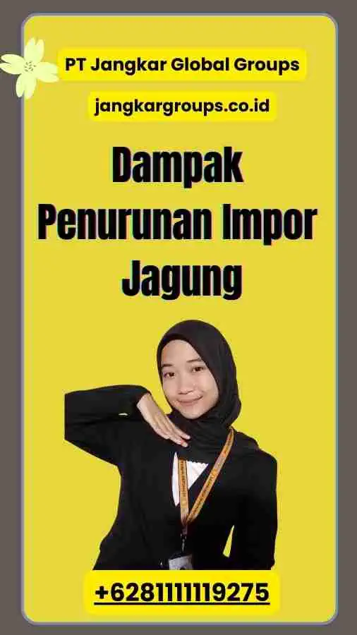 Dampak Penurunan Impor Jagung