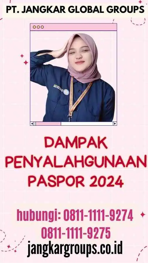 Dampak Penyalahgunaan Paspor 2024