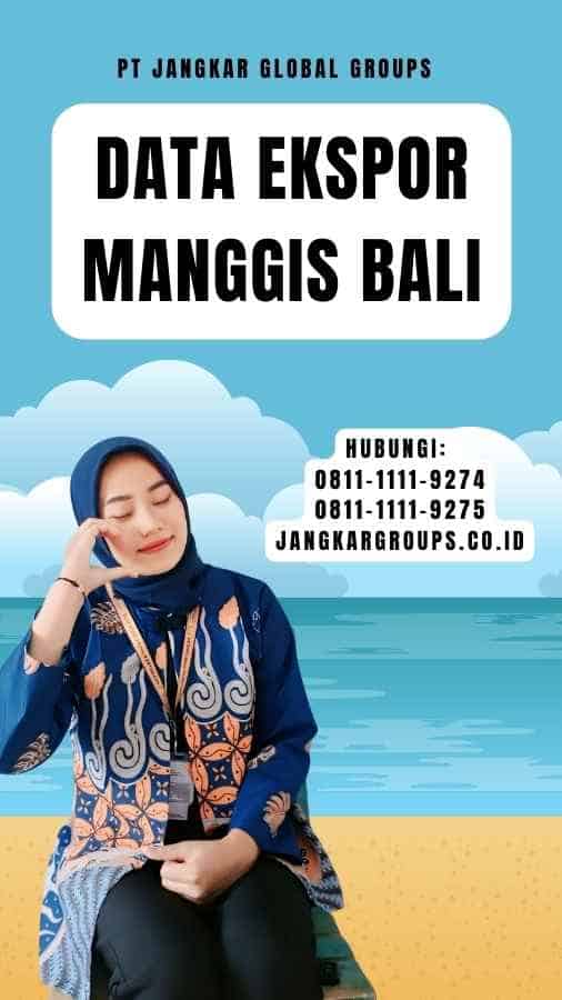 Data Ekspor Manggis Bali