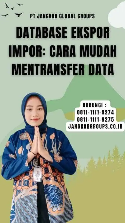 Database Ekspor Impor Cara Mudah Mentransfer Data