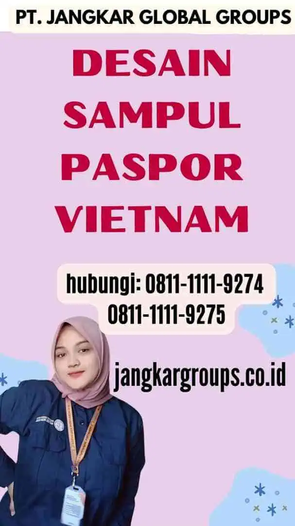 Desain Sampul Paspor Vietnam