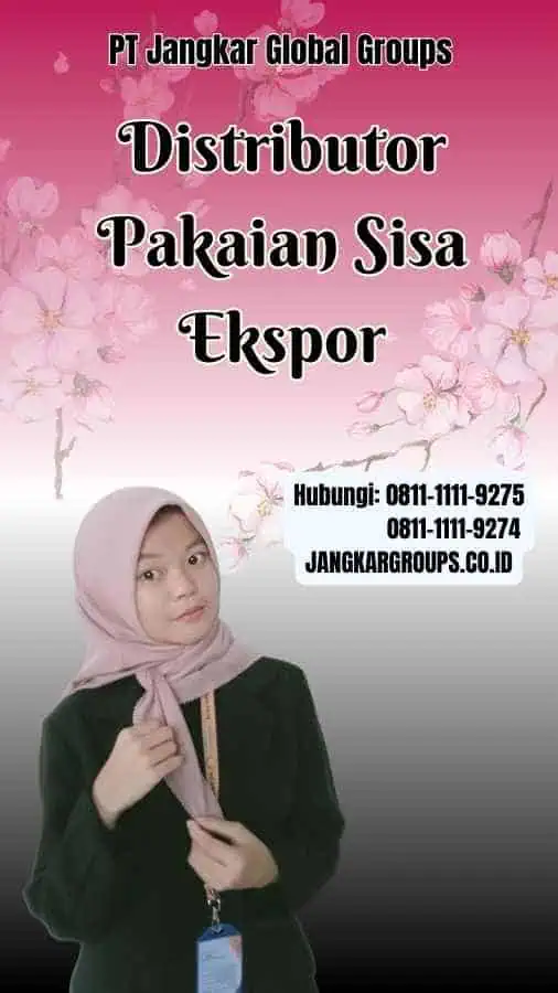 Distributor Pakaian Sisa Ekspor