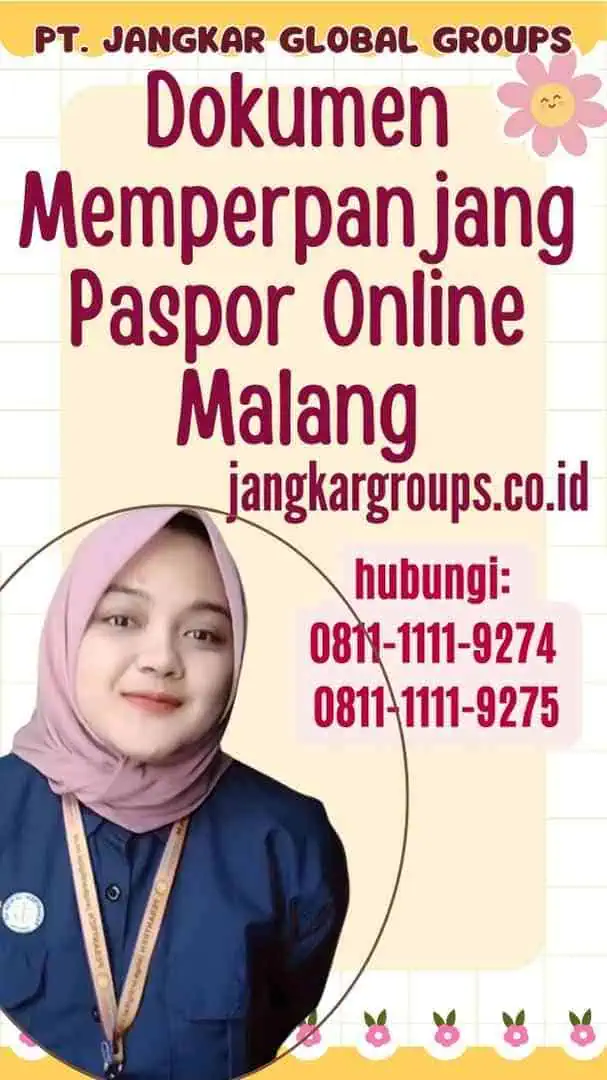 Dokumen Memperpanjang Paspor Online Malang