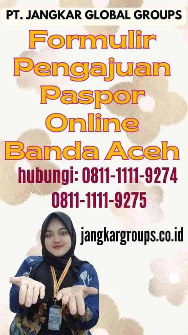 Formulir Pengajuan Paspor Online Banda Aceh