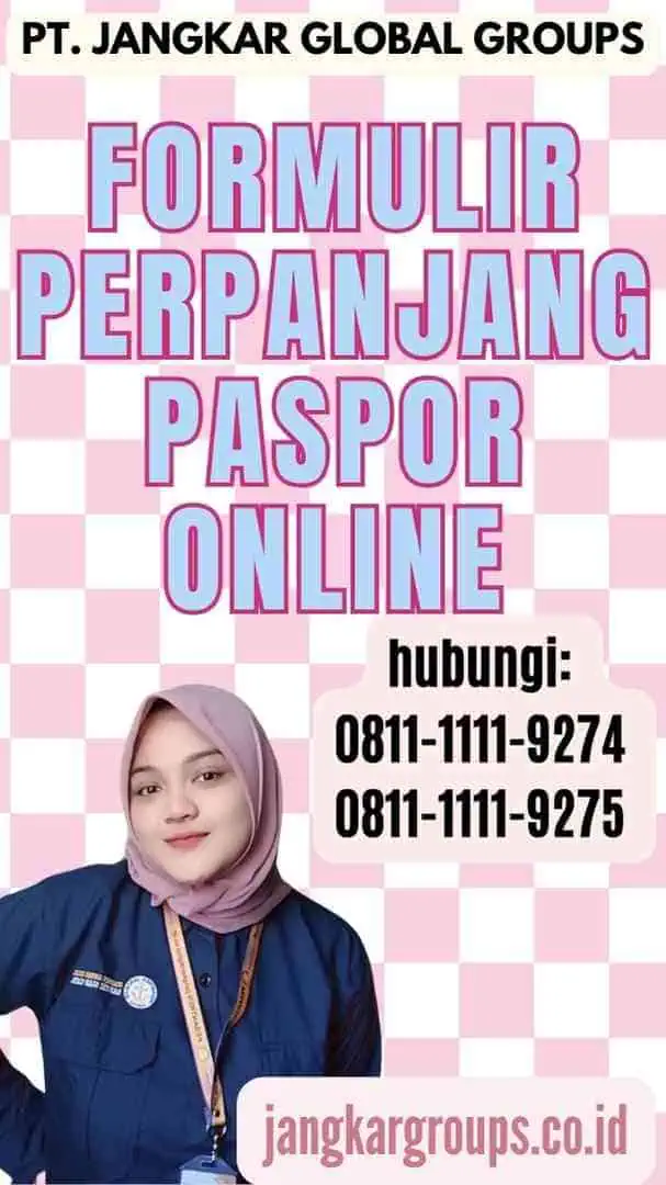 Formulir Perpanjang Paspor Online