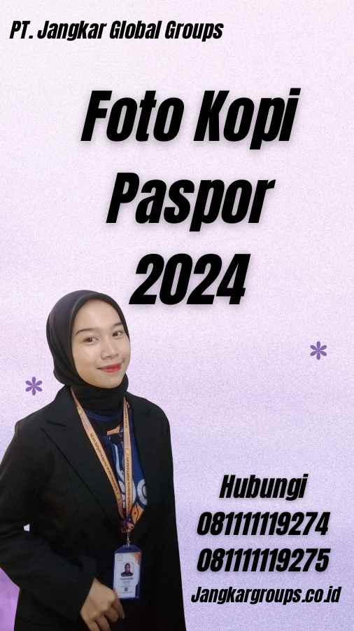 Foto Kopi Paspor 2024