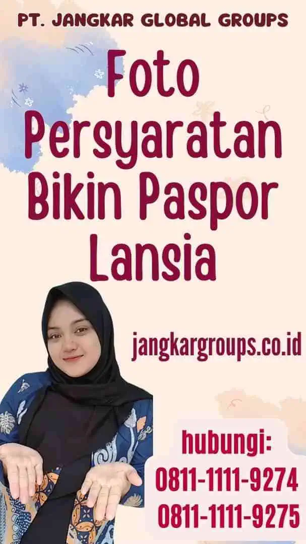 Foto Persyaratan Bikin Paspor Lansia