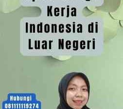 Gaji TKI Di Mengenal Upah Tenaga Kerja Indonesia di Luar Negeri