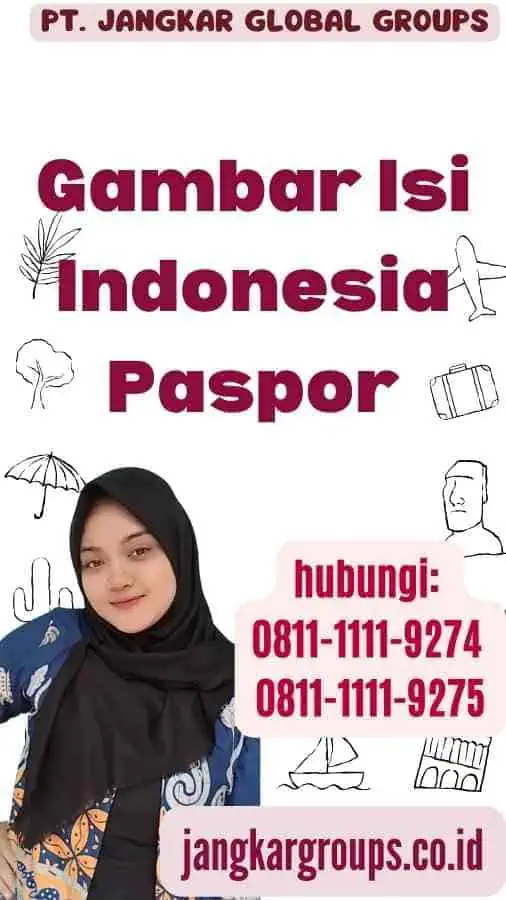 Gambar Isi Indonesia Paspor