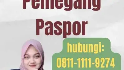 Halaman Informasi Pemegang Paspor