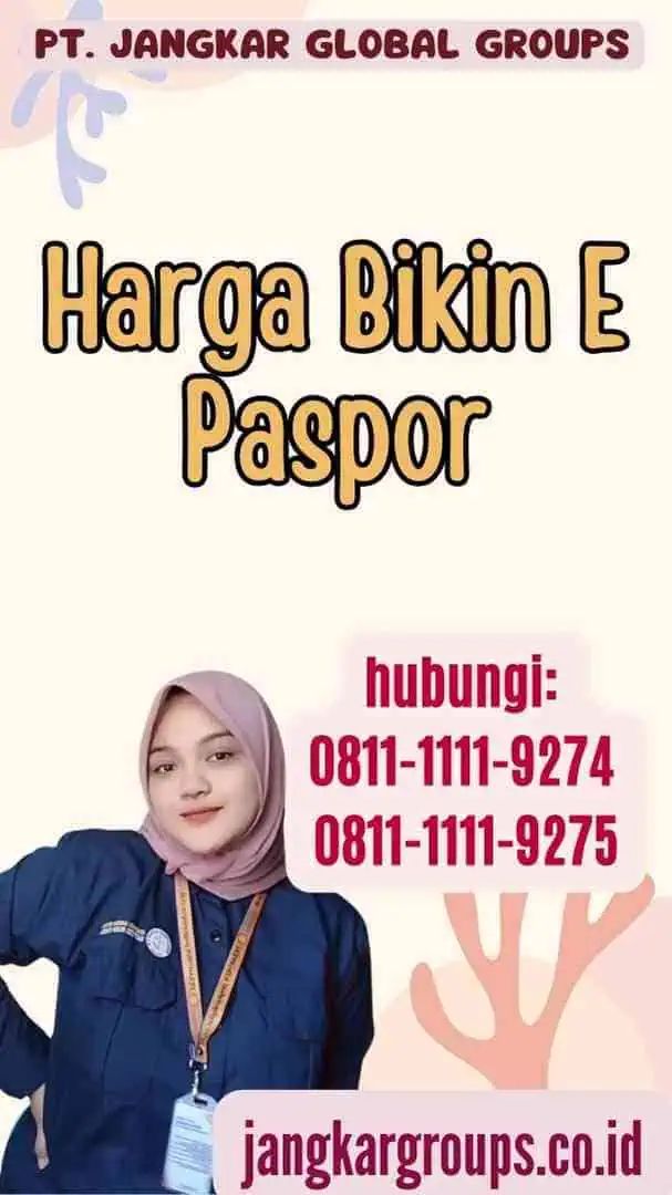 Harga Bikin E Paspor