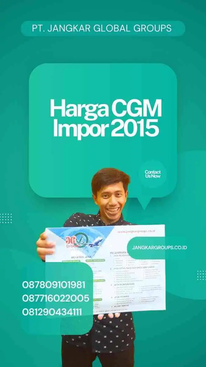 Harga CGM Impor 2015