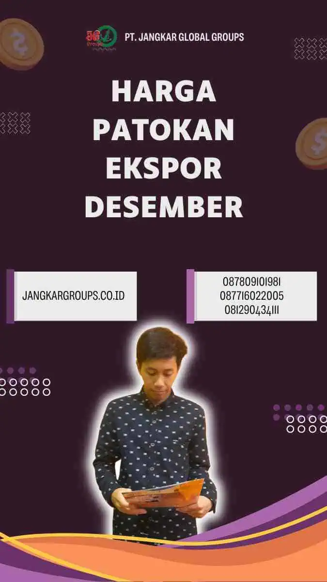 Harga Patokan Ekspor Desember