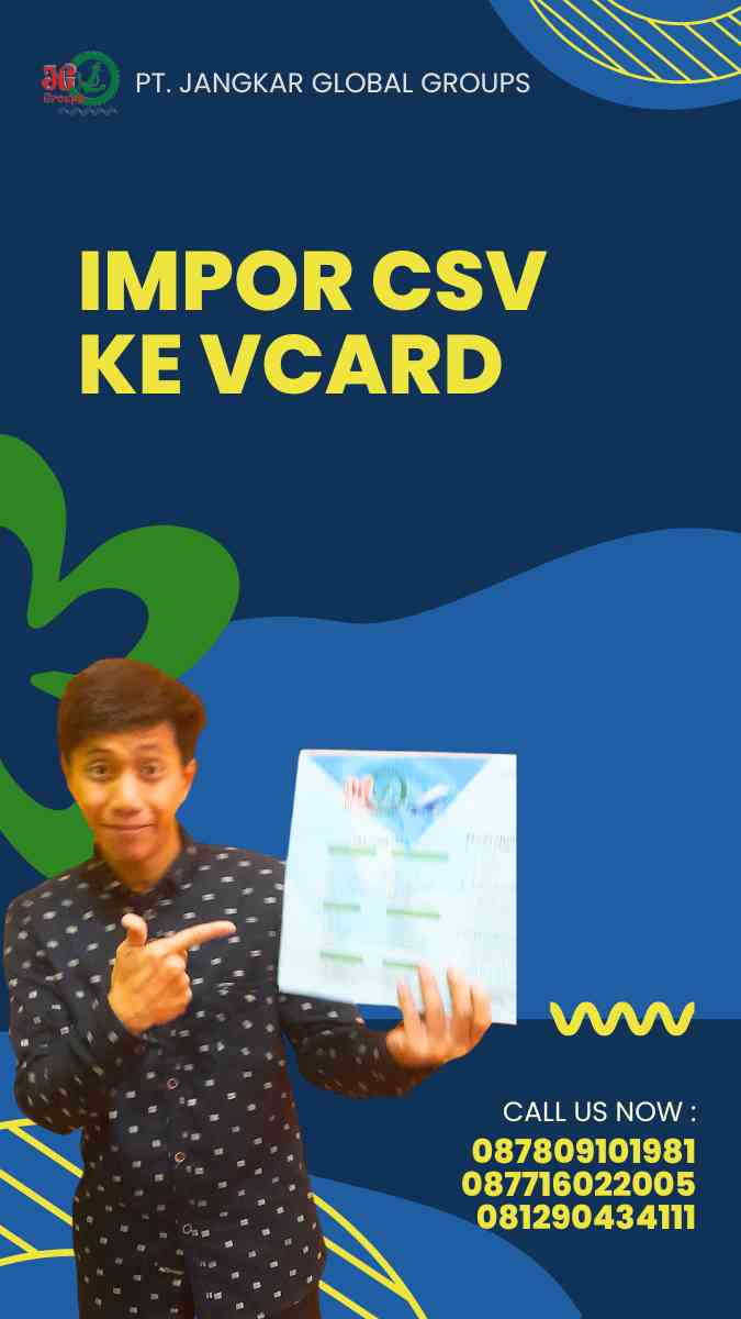 Impor CSV ke Vcard: Cara Mudah Menghemat Waktu