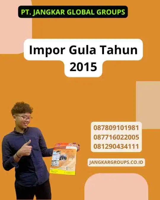 Impor Gula Tahun 2015