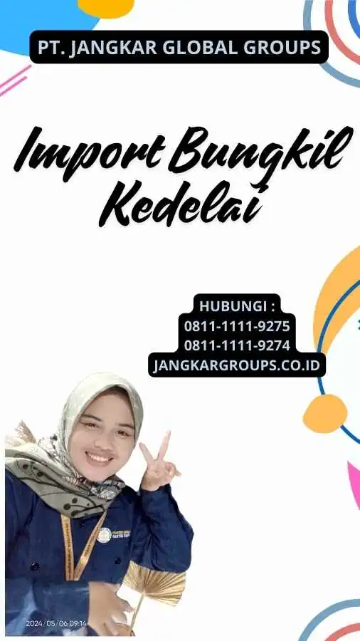 Import Bungkil Kedelai