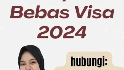 Indonesia Paspor Bebas Visa 2024