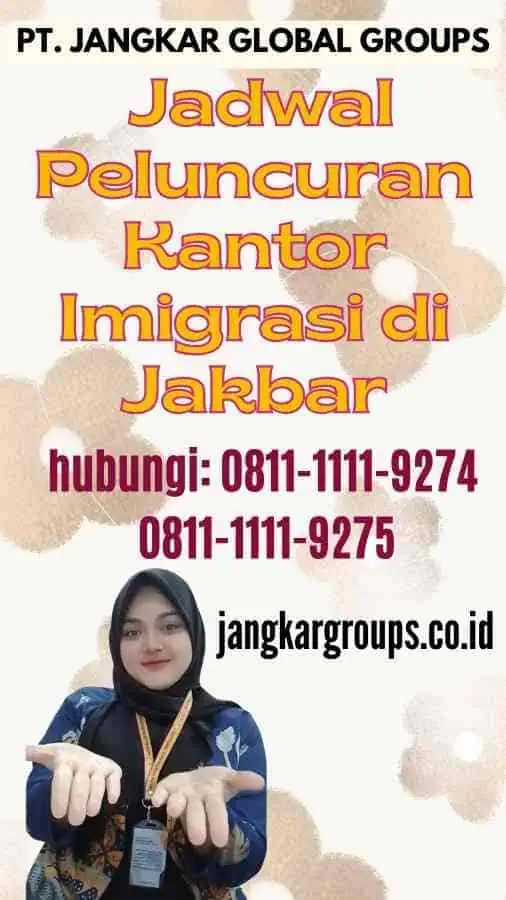 Jadwal Peluncuran Kantor Imigrasi di Jakbar