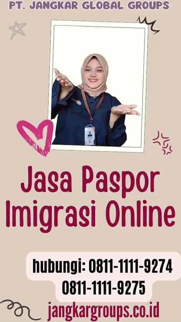 Jasa Paspor Imigrasi Online